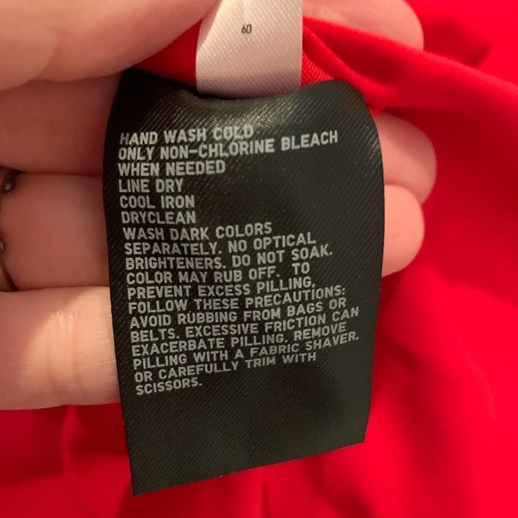 Uniqlo Short Sleeve Dress Large Red - Picture 6 of 6